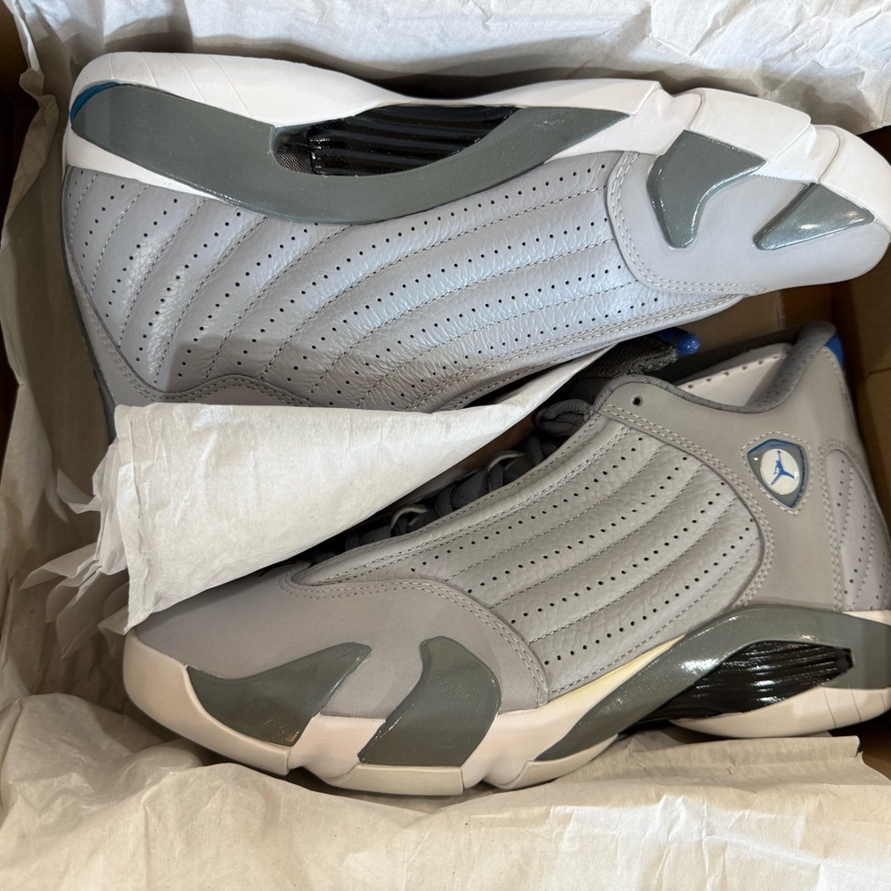 Jordan 14  wolf grey Gray Sneakers